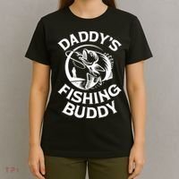 Daddy's Fishing Buddy Young Fisherman T-Shirt thumb 4
