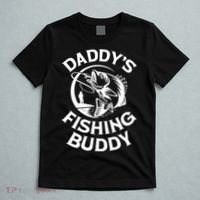 Daddy's Fishing Buddy Young Fisherman T-Shirt thumb 5