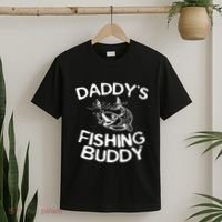 Daddys Fishing Buddy Fisherman T-Shirt thumb 2