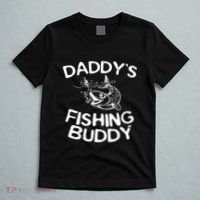Daddys Fishing Buddy Fisherman T-Shirt thumb 5