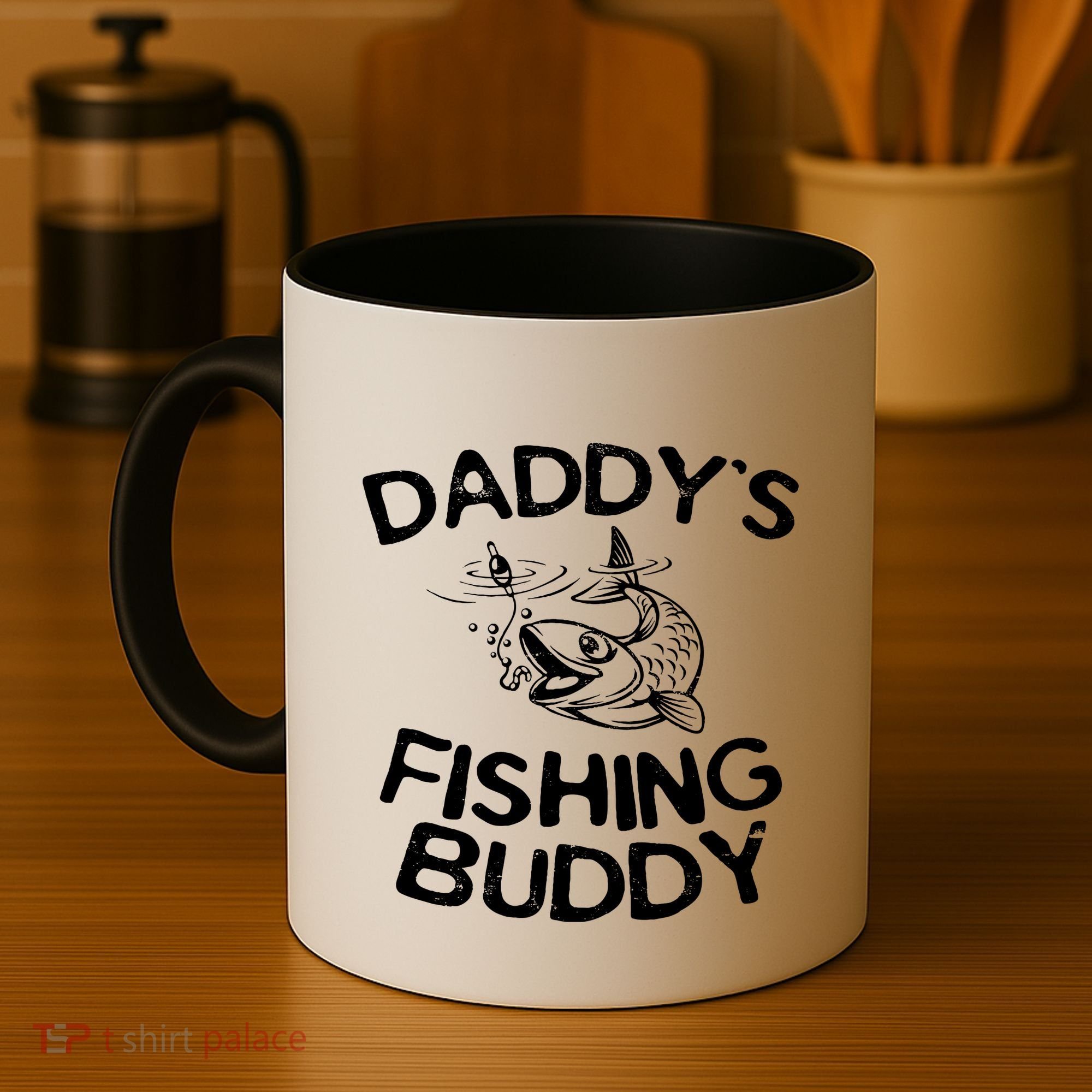 Daddys Fishing Buddy Fisherman Coffee Mug
