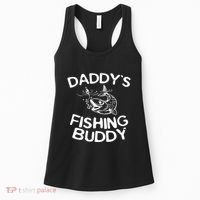 Daddys Fishing Buddy Fisherman Women's Tank Top thumb 0