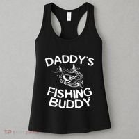 Daddys Fishing Buddy Fisherman Women's Tank Top thumb 3