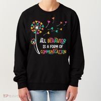 Dandelion Flower Behavior Is Communication Women's Sweatshirt thumb 0