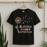 Dandelion Flower Behavior Is Communication T-Shirt thumb 2