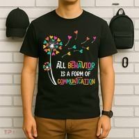 Dandelion Flower Behavior Is Communication T-Shirt thumb 6