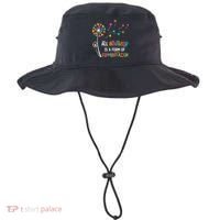Dandelion Flower Behavior Is Communication Bucket Hat thumb 0