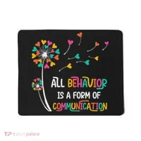 Dandelion Flower Behavior Is Communication Mousepad thumb 0