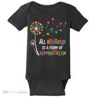 Dandelion Flower Behavior Is Communication Baby Bodysuit thumb 0