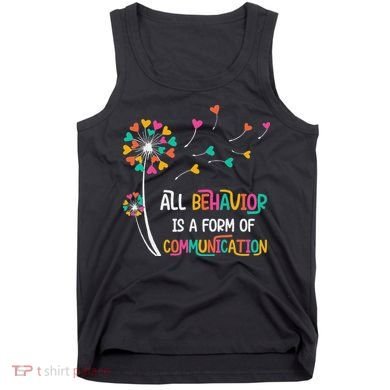 Dandelion Flower Behavior Is Communication Tank Top