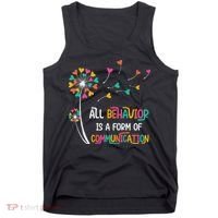 Dandelion Flower Behavior Is Communication Tank Top thumb 0