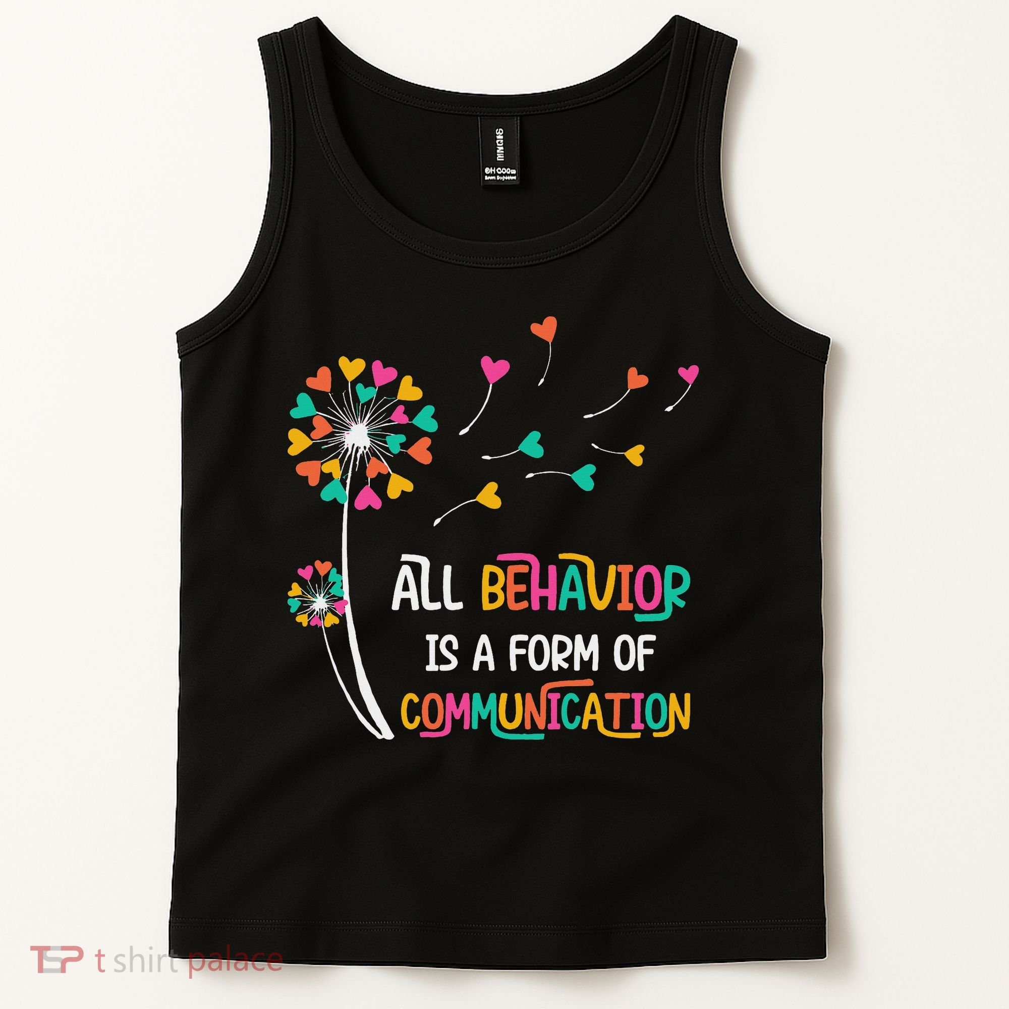 Dandelion Flower Behavior Is Communication Tank Top