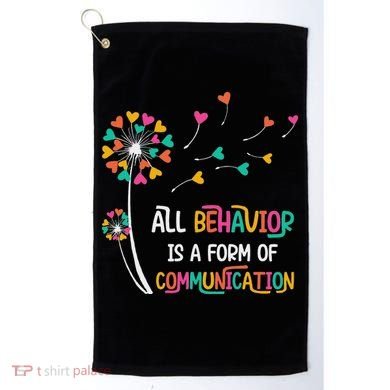 Dandelion Flower Behavior Is Communication Golf Towel