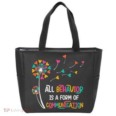 Dandelion Flower Behavior Is Communication Tote Bag