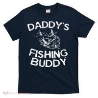 DaddyS Fishing Buddy Young Fisherman T-Shirt thumb 0