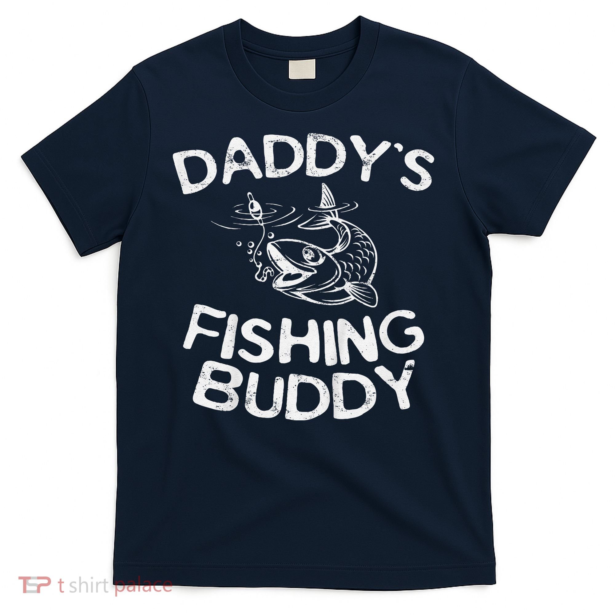 DaddyS Fishing Buddy Young Fisherman T-Shirt