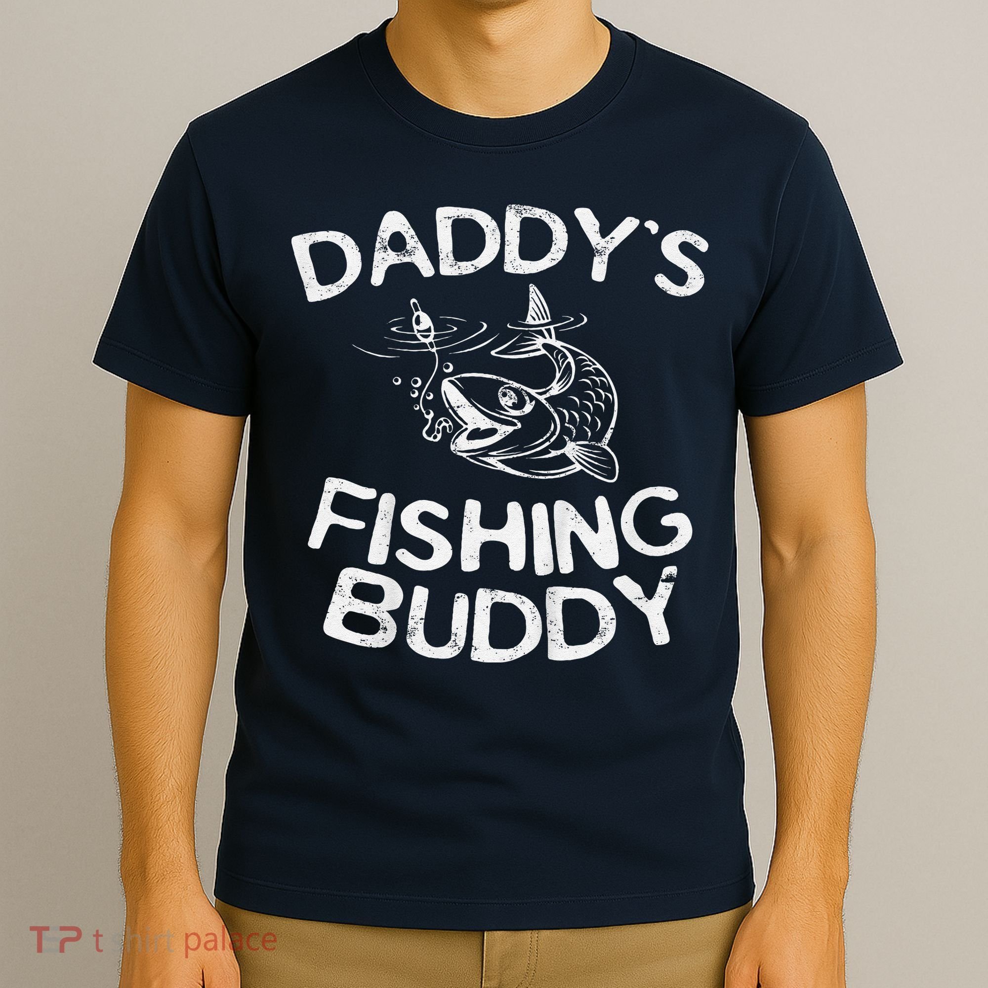 DaddyS Fishing Buddy Young Fisherman T-Shirt