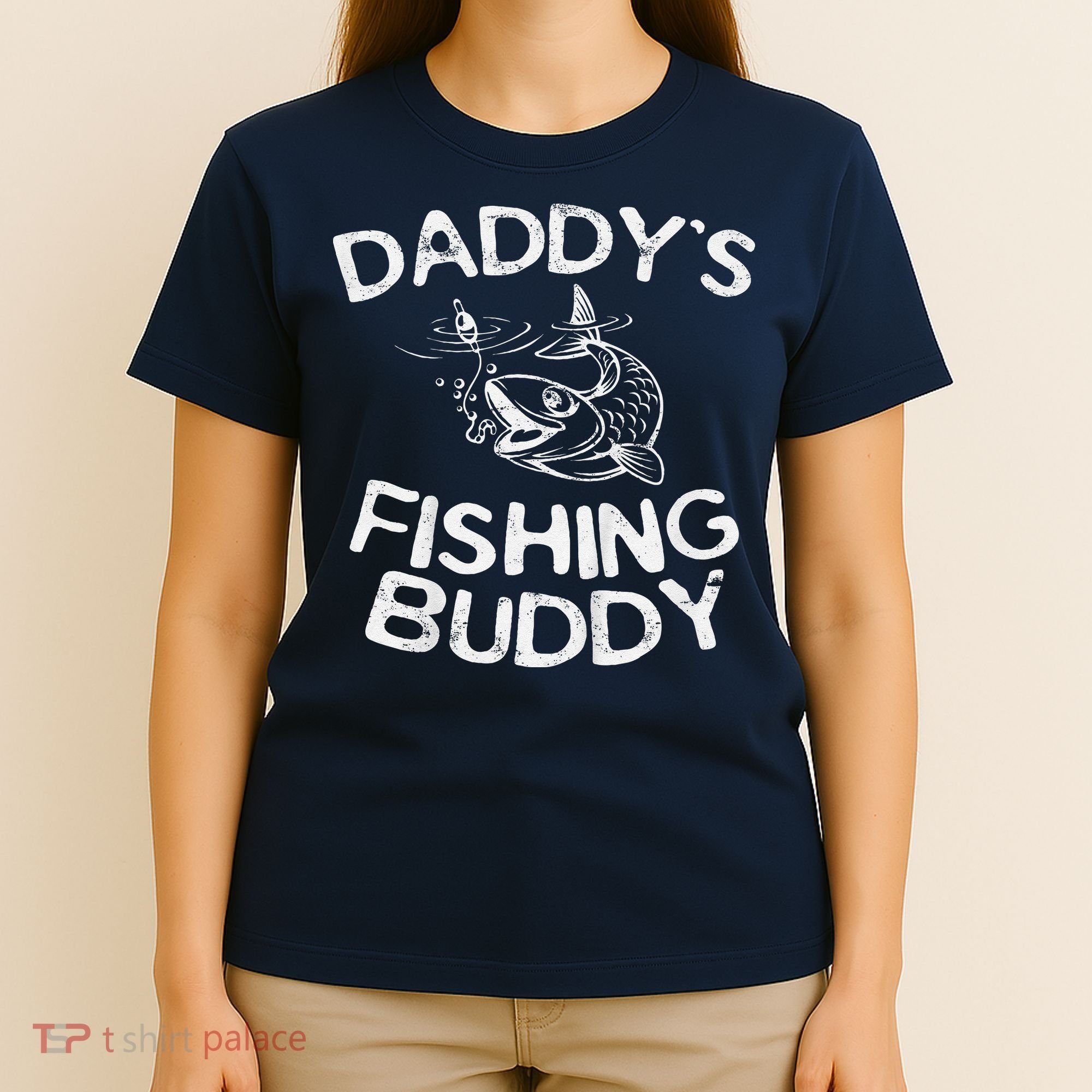 DaddyS Fishing Buddy Young Fisherman T-Shirt