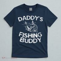 DaddyS Fishing Buddy Young Fisherman T-Shirt thumb 5
