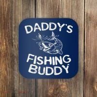 DaddyS Fishing Buddy Young Fisherman Coaster thumb 0