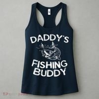 DaddyS Fishing Buddy Young Fisherman Women's Tank Top thumb 3