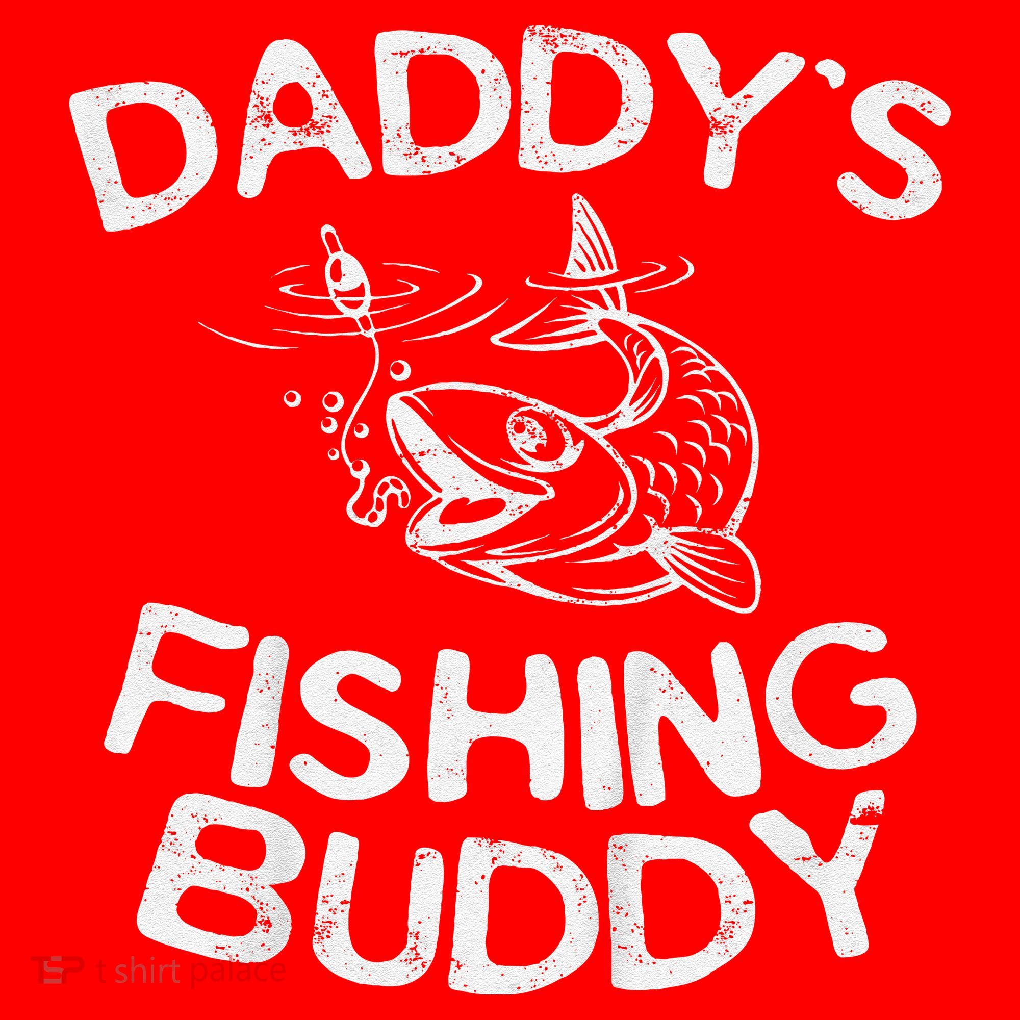 DaddyS Fishing Buddy Young Fisherman Santa Hat