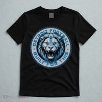 Detroit Football Built For This Football Sport Fan T-Shirt thumb 5