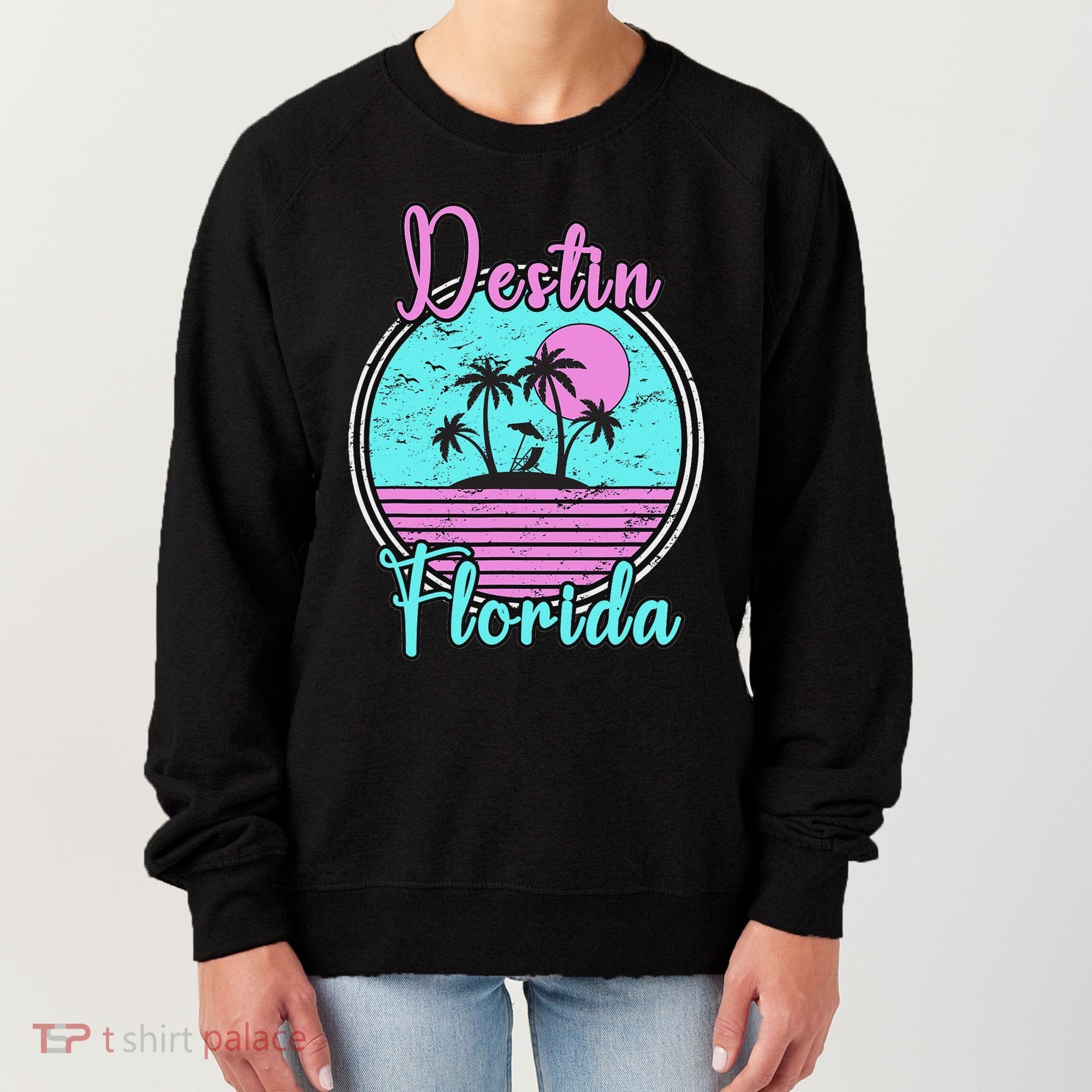 Destin Florida Beach Travel Souvenir Florida Women's Sweatshirt