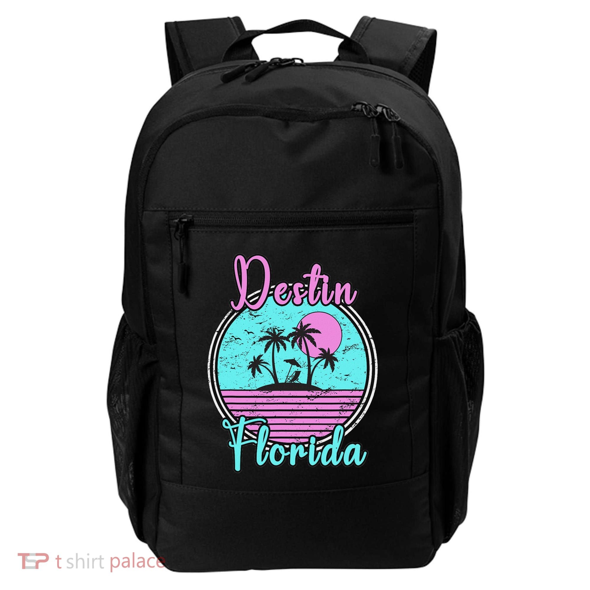 Destin Florida Beach Travel Souvenir Florida Backpack