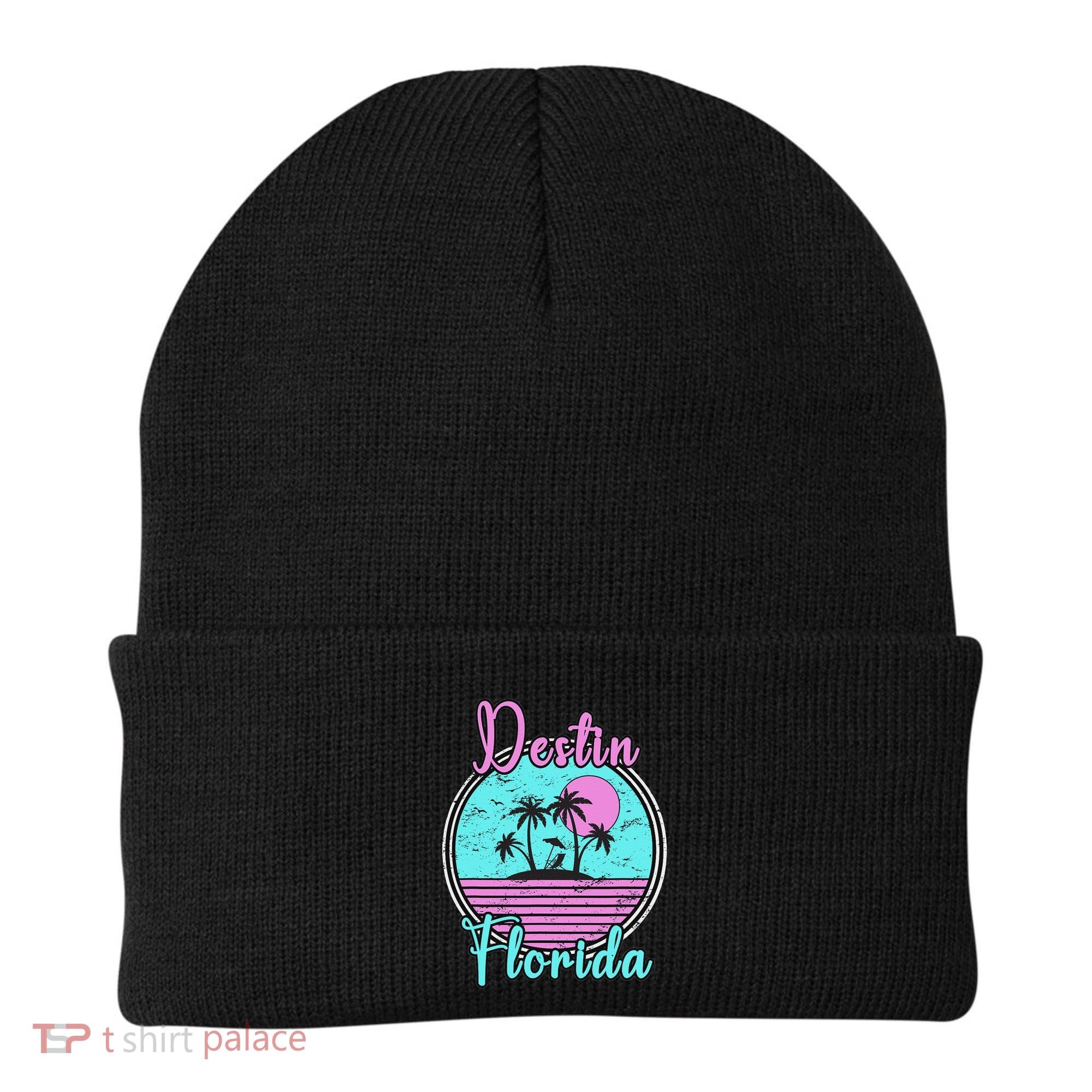 Destin Florida Beach Travel Souvenir Florida Beanie