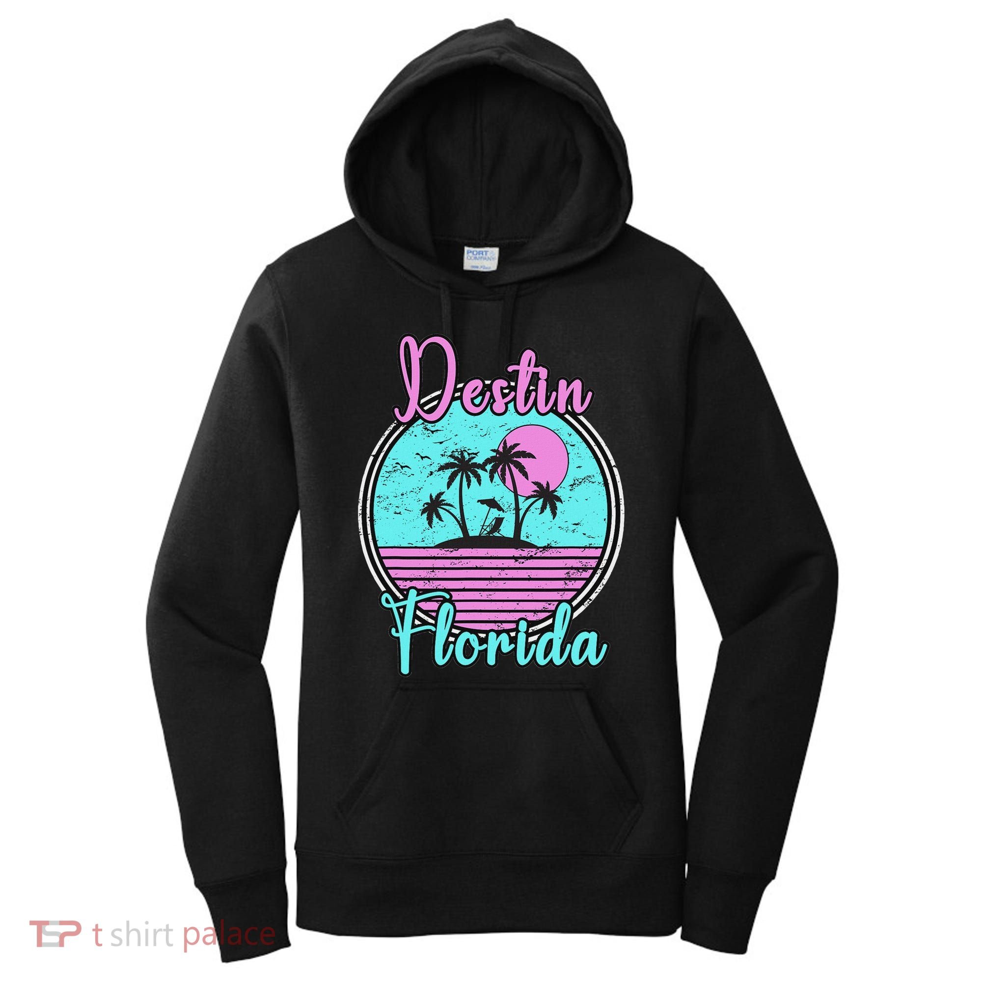 Destin Florida Beach Travel Souvenir Florida Women's Hoodie