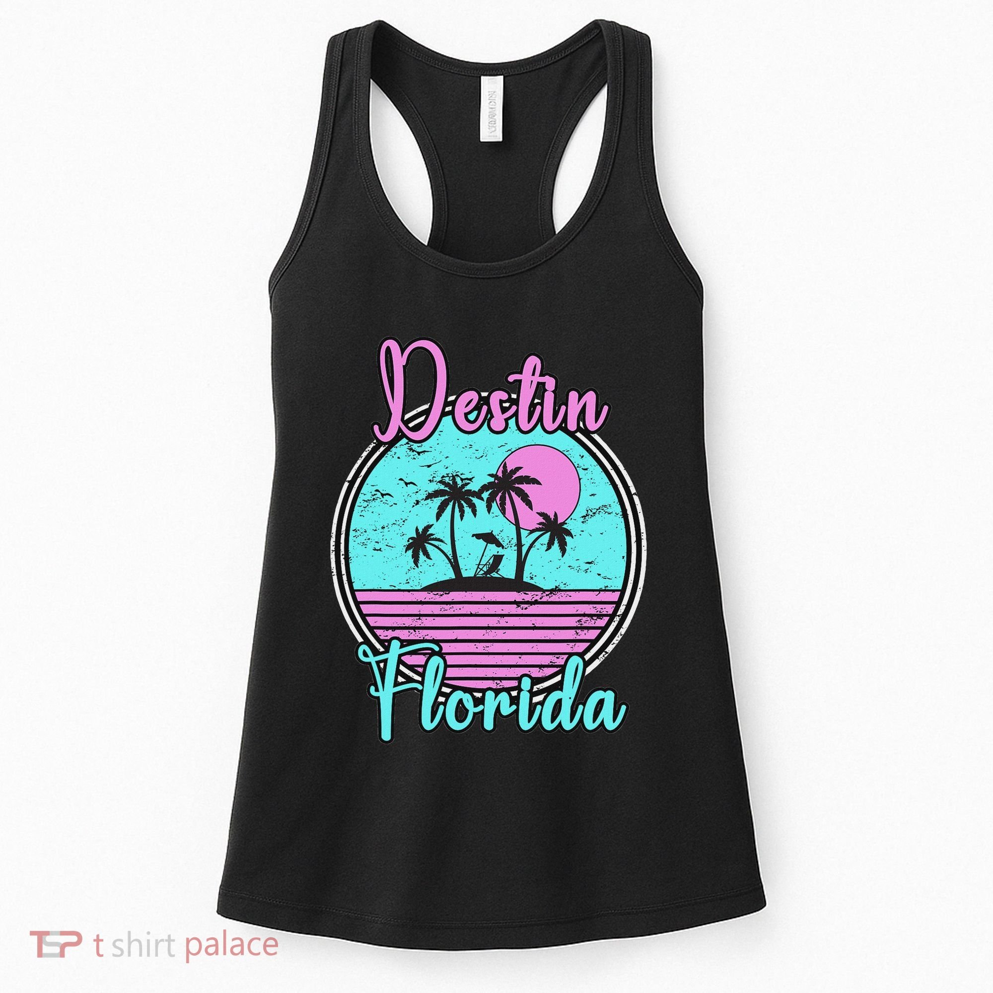 Destin Florida Beach Travel Souvenir Florida Women's Tank Top