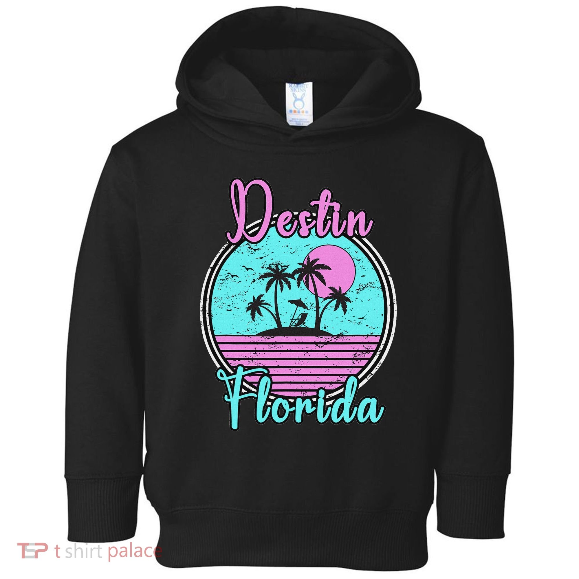 Destin Florida Beach Travel Souvenir Florida Toddler Hoodie