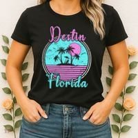 Destin Florida Beach Travel Souvenir Florida Women's T-Shirt thumb 2