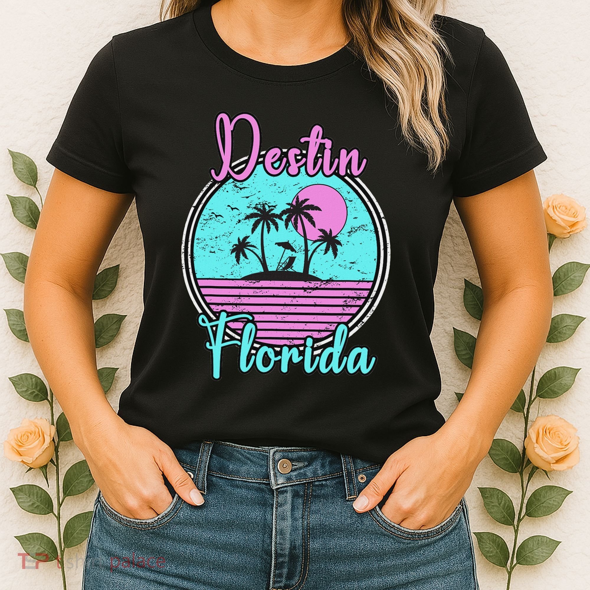 Destin Florida Beach Travel Souvenir Florida Women's T-Shirt
