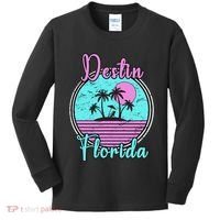 Destin Florida Beach Travel Souvenir Florida Kids Long Sleeve Shirt thumb 0