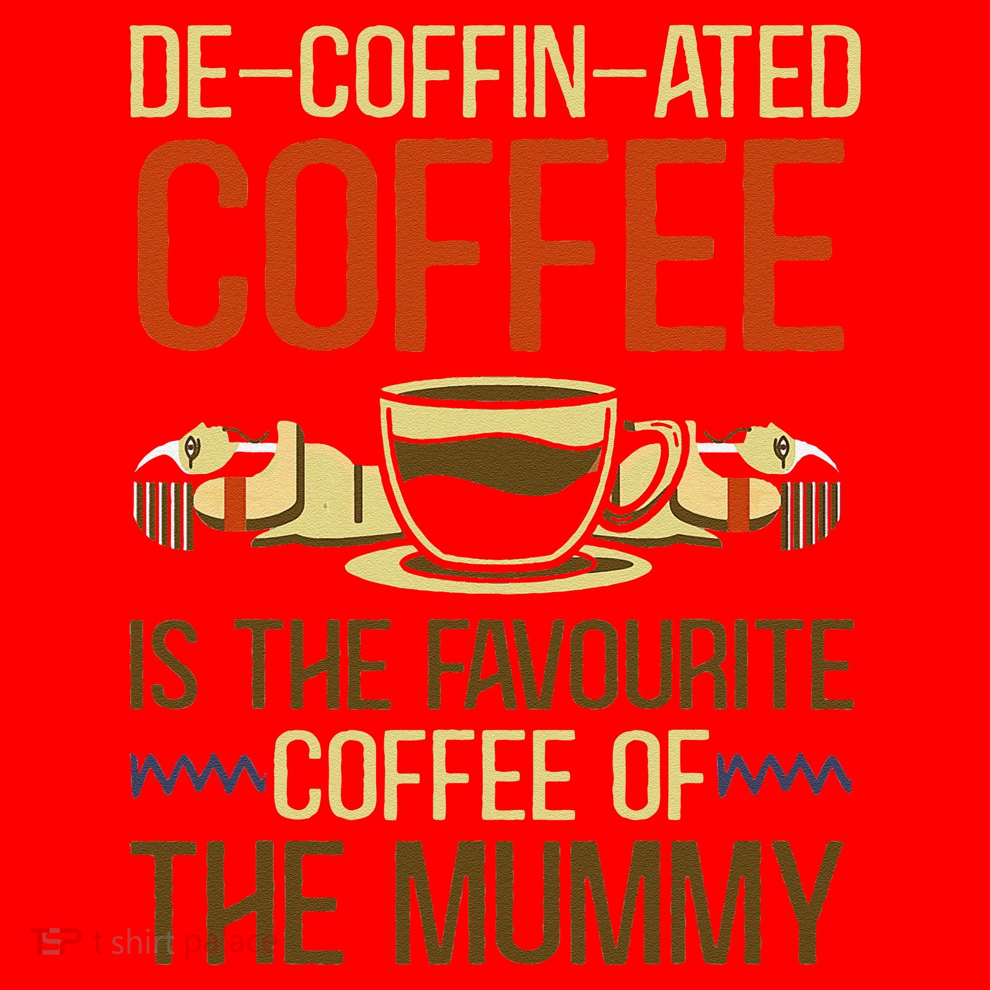 De-coffin-ated Favourite Coffee Mummy Egyptian Mythology Santa Hat