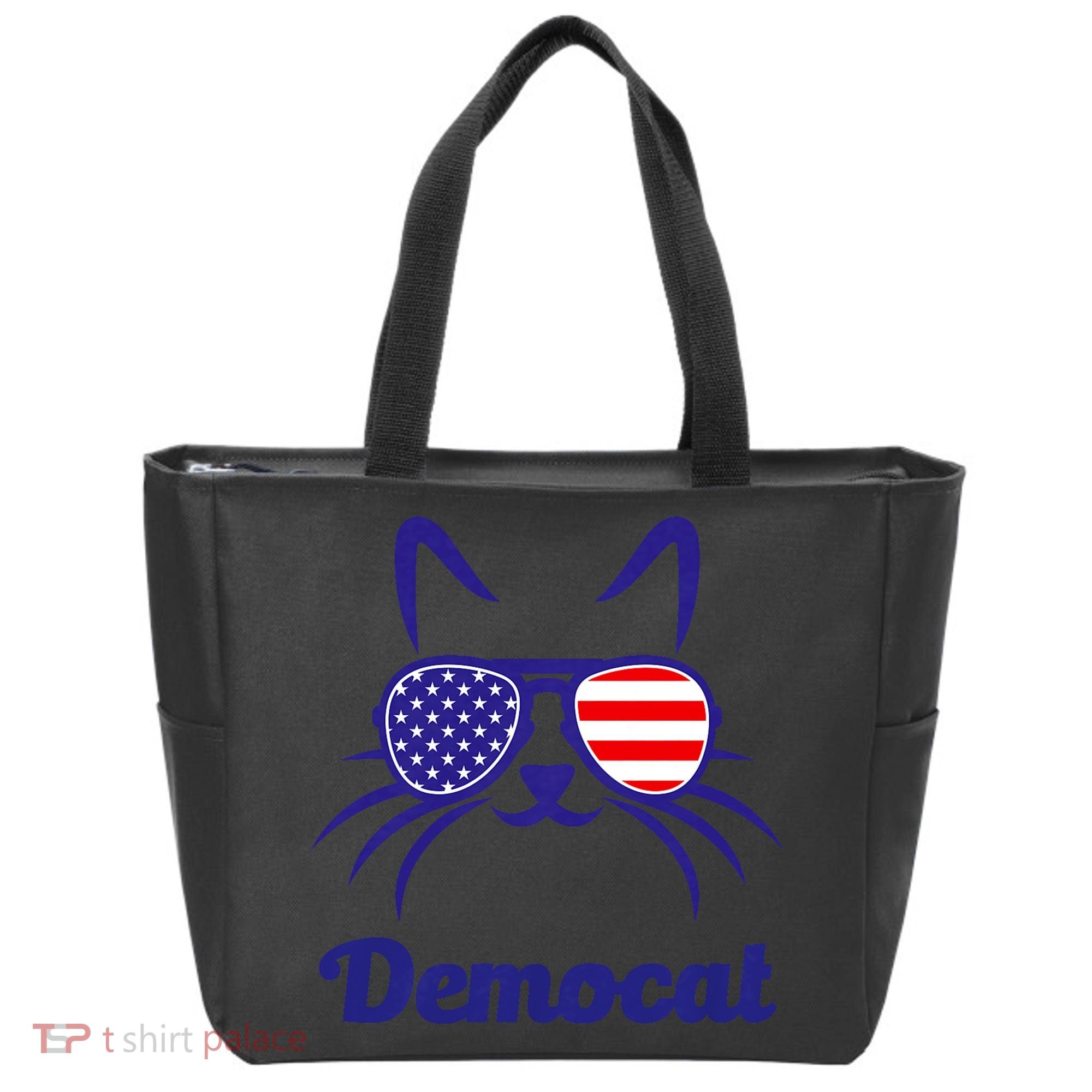 Democat Funny Cat Ladies For Kamala Tote Bag