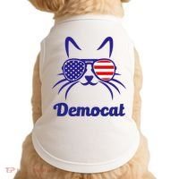 Democat Funny Cat Ladies For Kamala Doggie Tank thumb 0