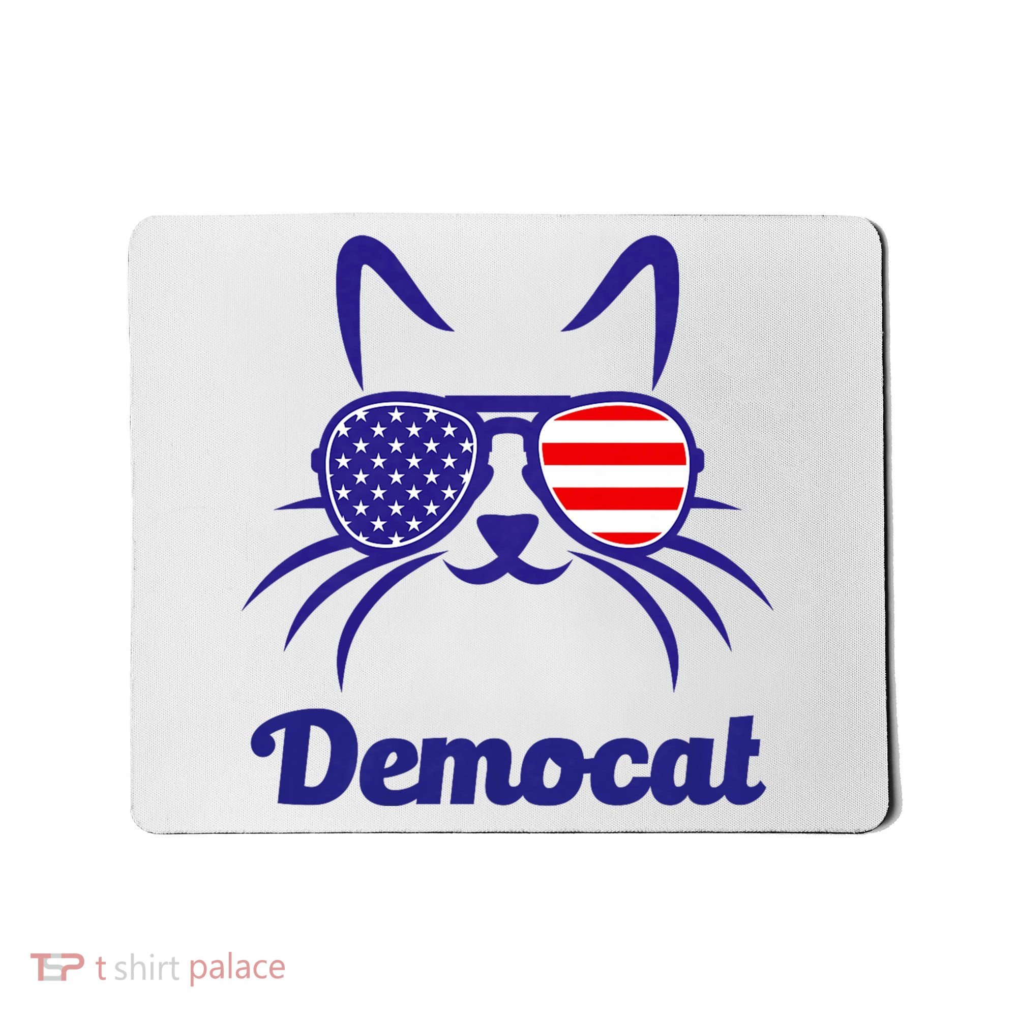 Democat Funny Cat Ladies For Kamala Mousepad