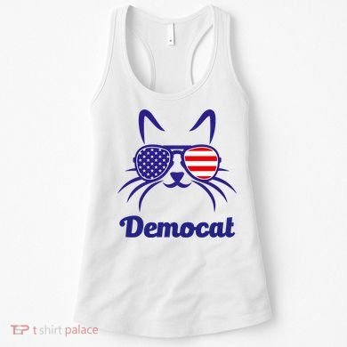 Democat Funny Cat Ladies For Kamala Women's Tank Top