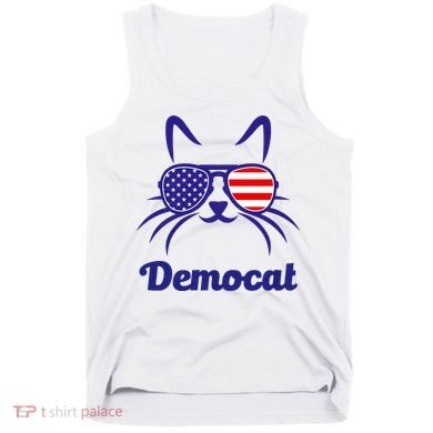 Democat Funny Cat Ladies For Kamala Tank Top
