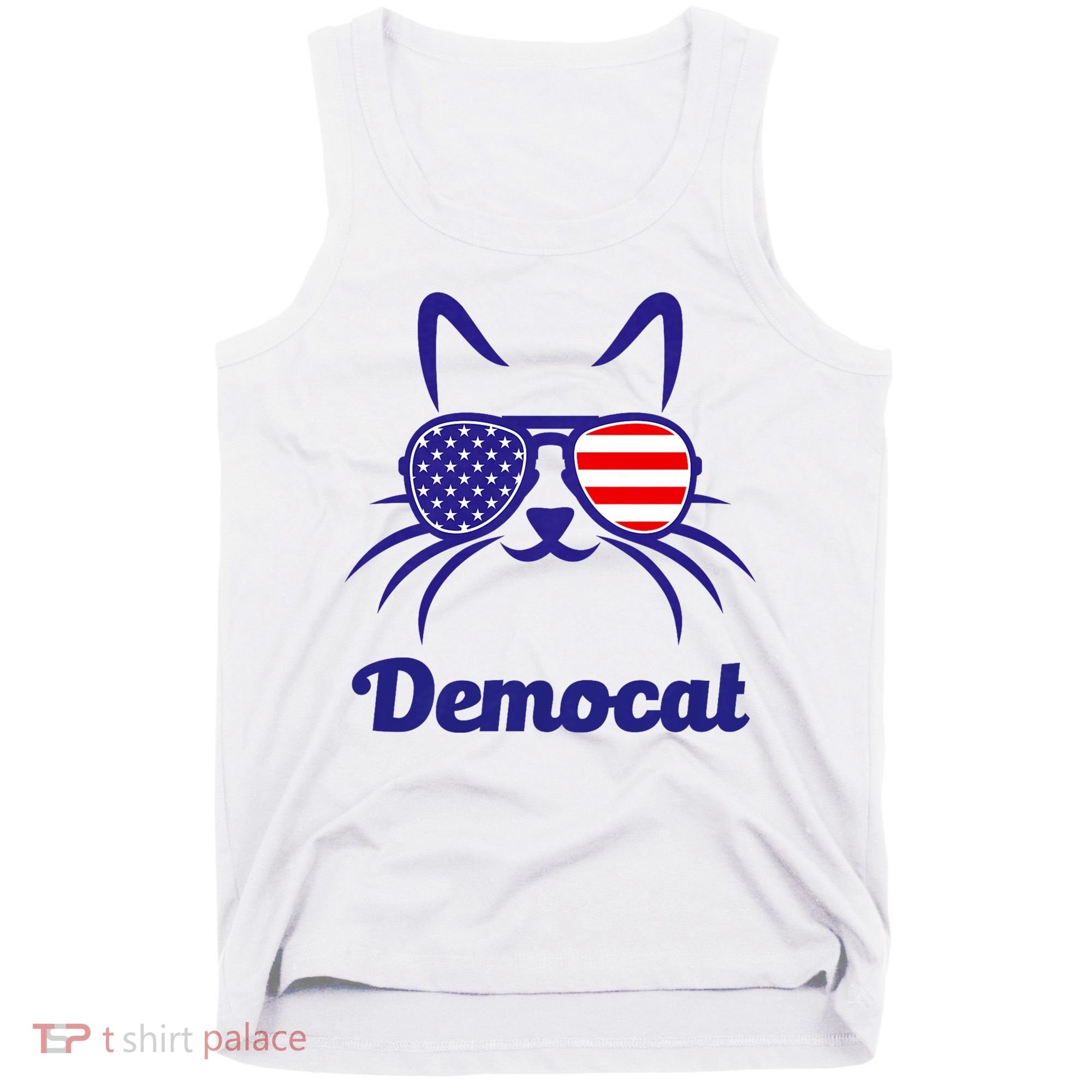 Democat Funny Cat Ladies For Kamala Tank Top