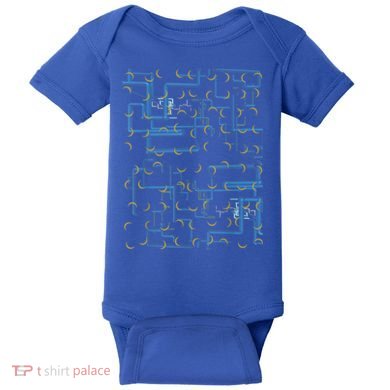 Dan Flashes Complicated Pattern Baby Bodysuit