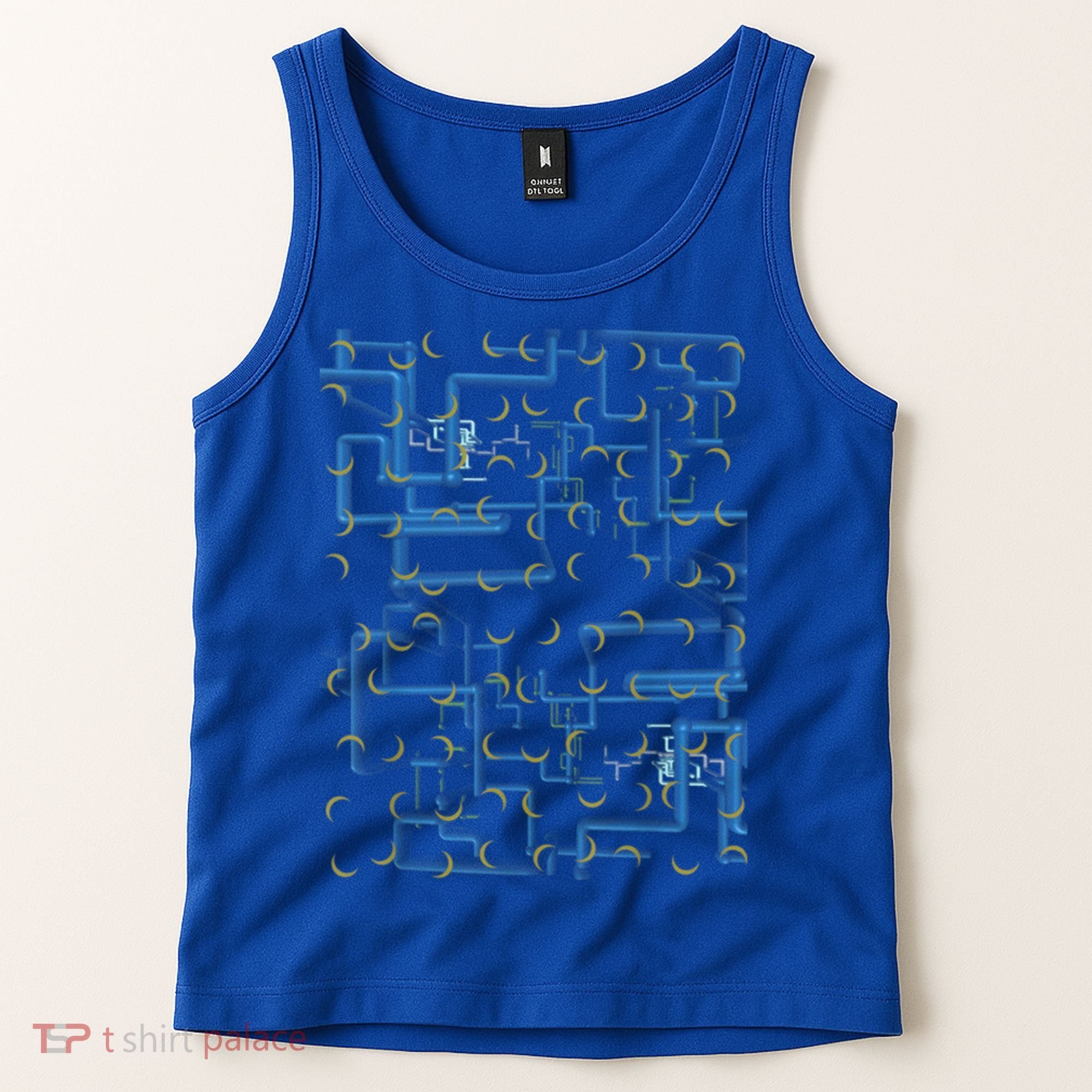 Dan Flashes Complicated Pattern Tank Top