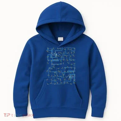 Dan Flashes Complicated Pattern Kids Hoodie