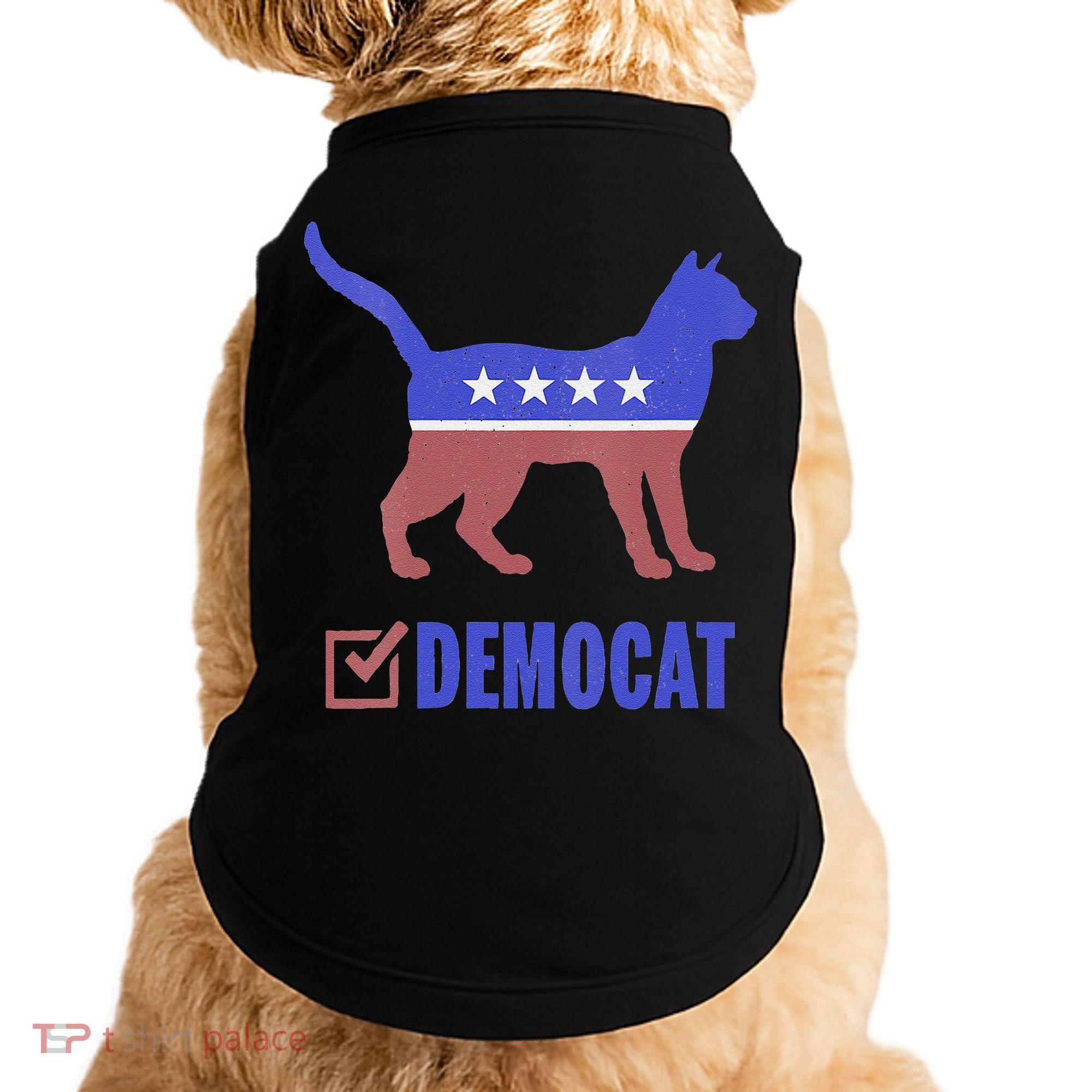 Democat Funny Cat Ladies For Kamala Yes We Kam Doggie Tank