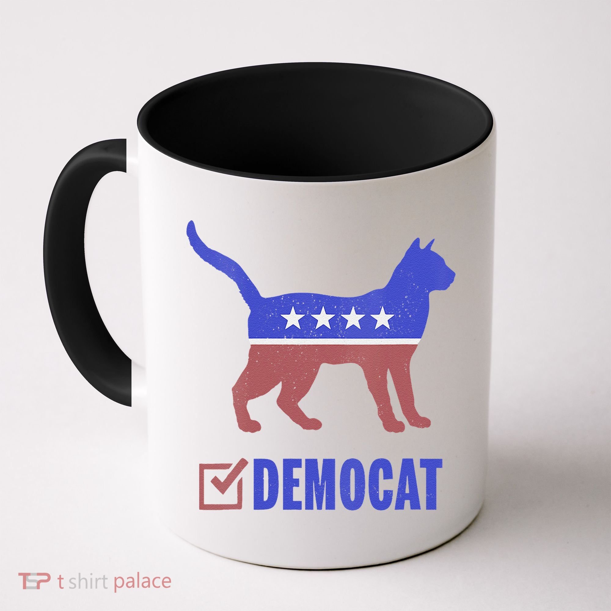 Democat Funny Cat Ladies For Kamala Yes We Kam Coffee Mug
