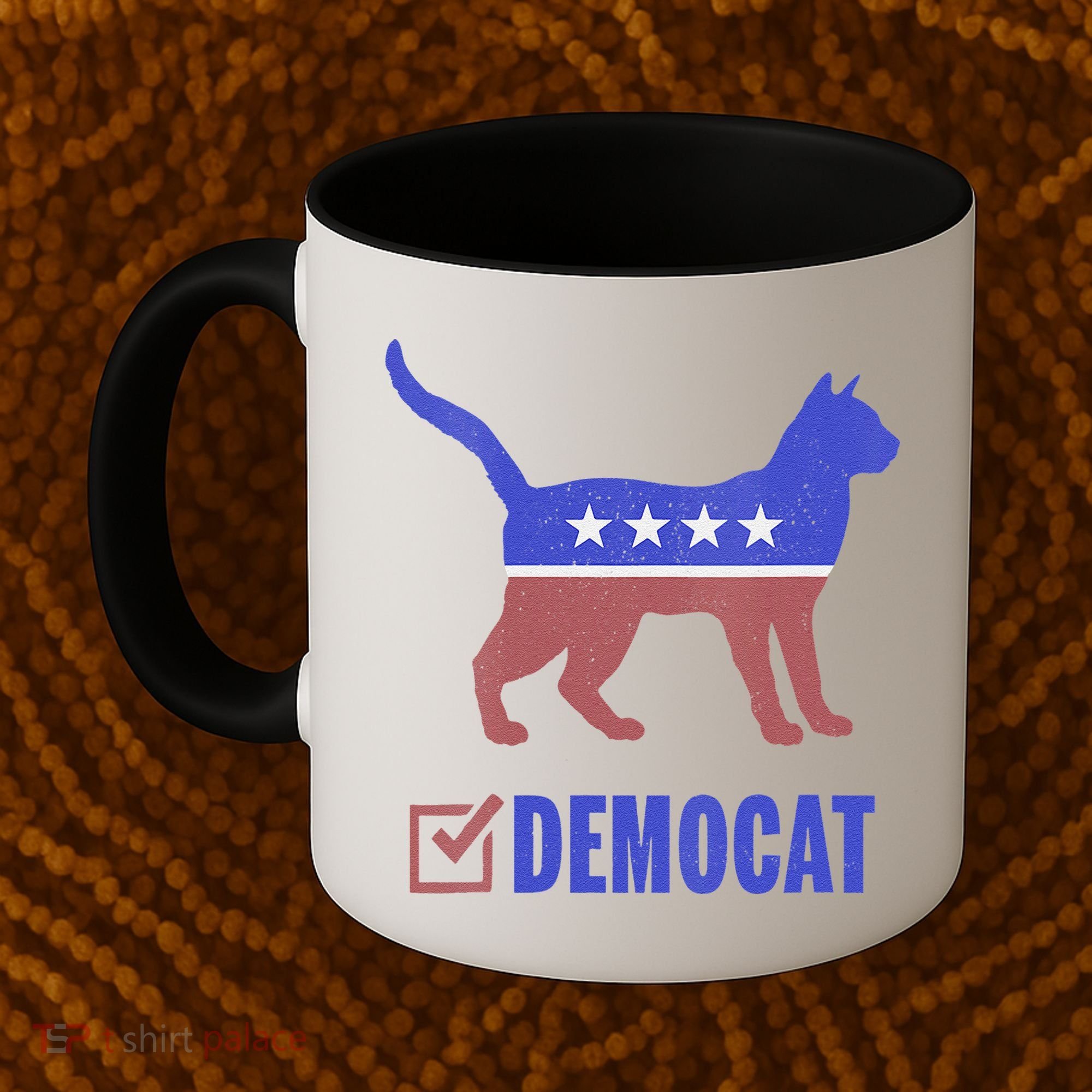 Democat Funny Cat Ladies For Kamala Yes We Kam Coffee Mug