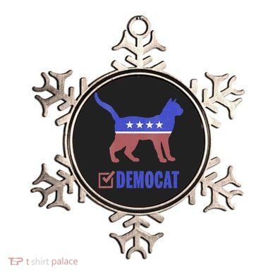Democat Funny Cat Ladies For Kamala Yes We Kam Ornament